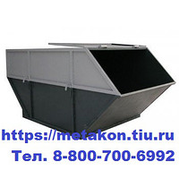 Бункер-накопитель для мусора 8 м3 (оранжевый) в Сочи - sochi.metakonrt.ru | фото