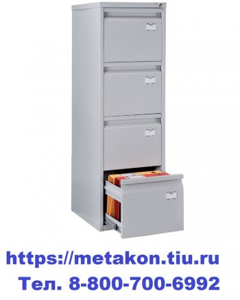 Медицинский картотечный шкаф металлический ПРАКТИК МД A 44 в Сочи - sochi.metakonrt.ru | фото